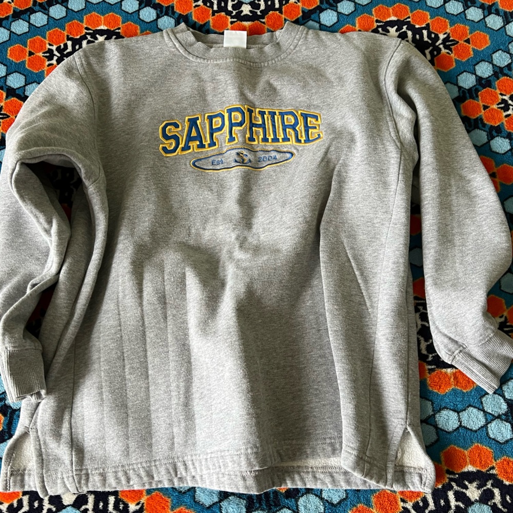 Princess Sapphire Cruise Sweatshirt Fleece lined